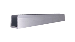 Anodized aluminum channel